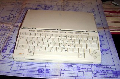 Bil Herd's prototype Commodore LCD portable machine.